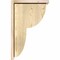 Ekena Millwork Crestline Rough Sawn Corbel w/Backplate, Douglas Fir, 8"W x 14"D x 22"H COR08X14X22CRE01RDF - alternate 4